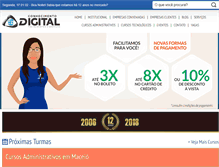 Tablet Screenshot of conhecimentodigital.com.br